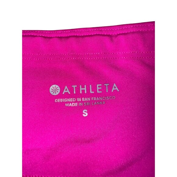 Athleta Womens Pink Leggings S Athleisure Wear - Picture 2 of 9